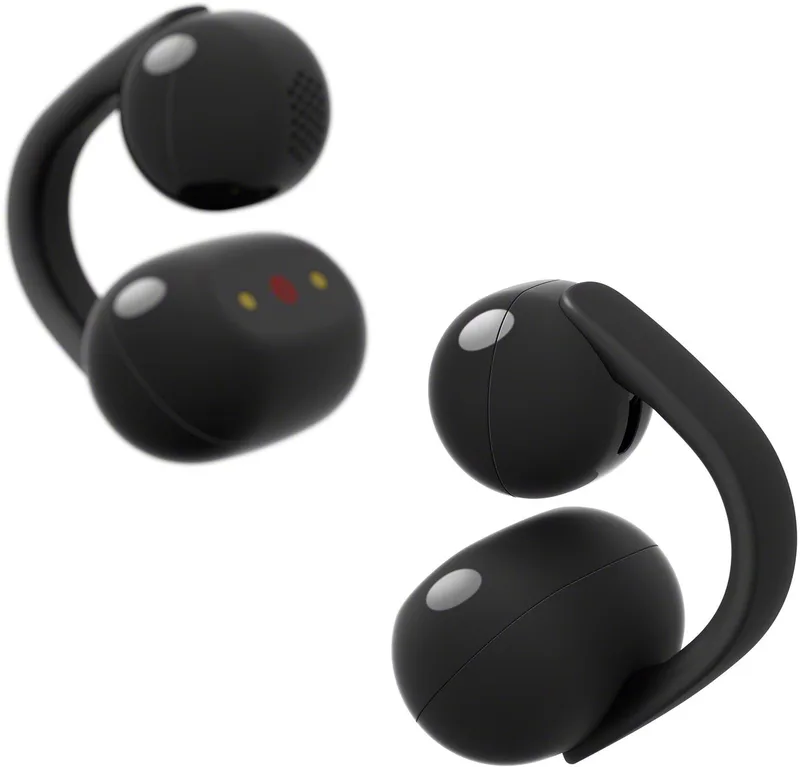 LinkBuds Clip - Draadloze open-ear oordopjes by Sony in Black – product photo