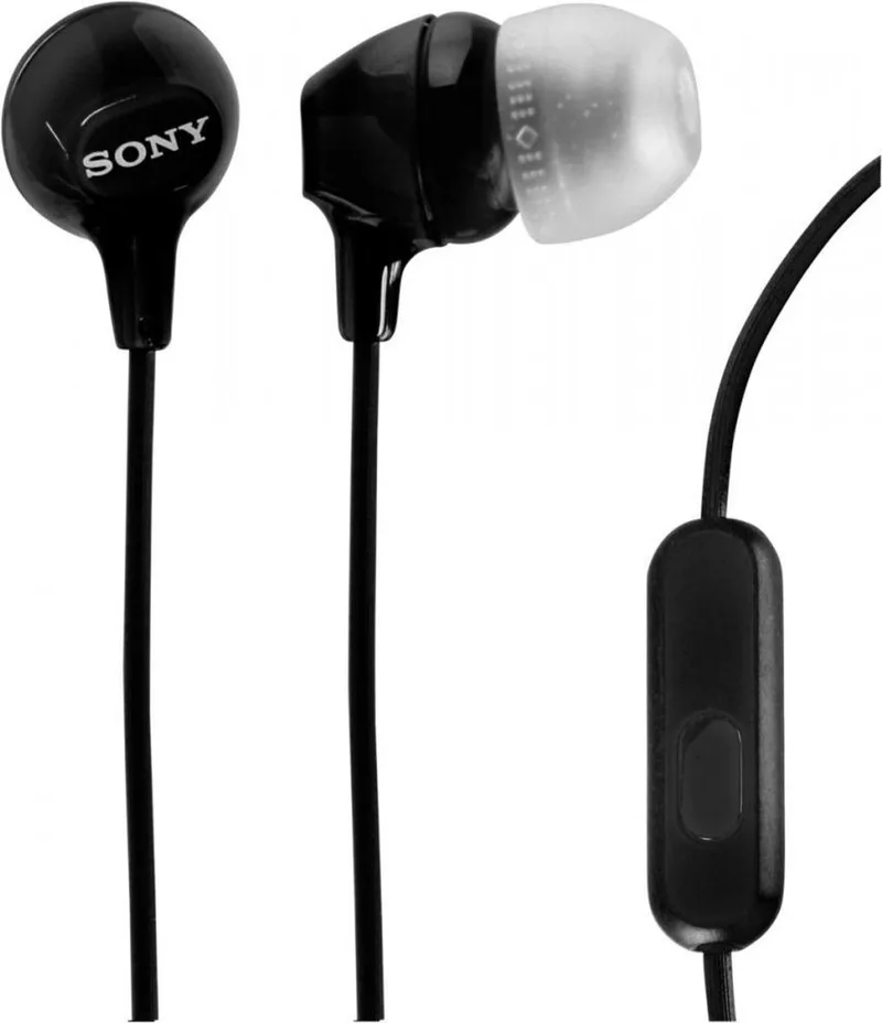 MDR-EX15AP - In-ear oordopjes by Sony in Black – product photo
