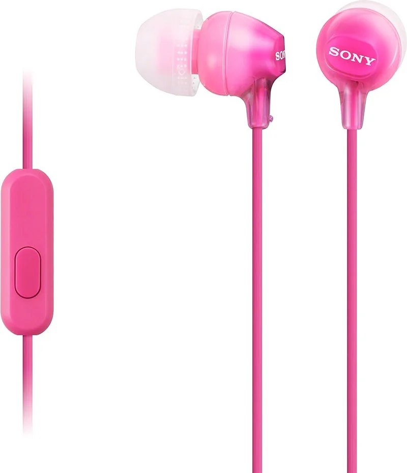 MDR-EX15AP - In-Ear oortjes van Sony in Roze – productfoto
