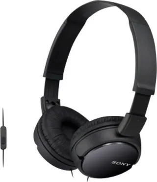 MDR-ZX110AP - On-ear koptelefoon van Sony in Zwart – productfoto 2 van 2