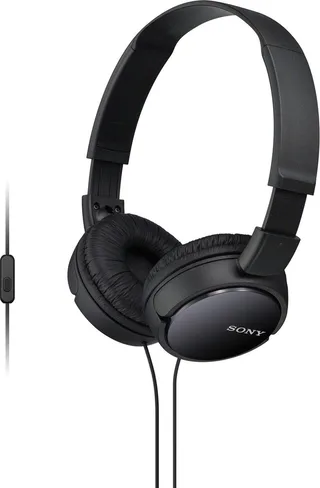 MDR-ZX110AP - On-ear koptelefoon van Sony in Zwart – productfoto 1 van 2