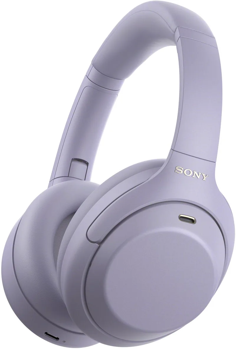 WH-1000XM4C – Draadloze Noise Cancelling koptelefoon by Sony in Lavender blauw – product photo