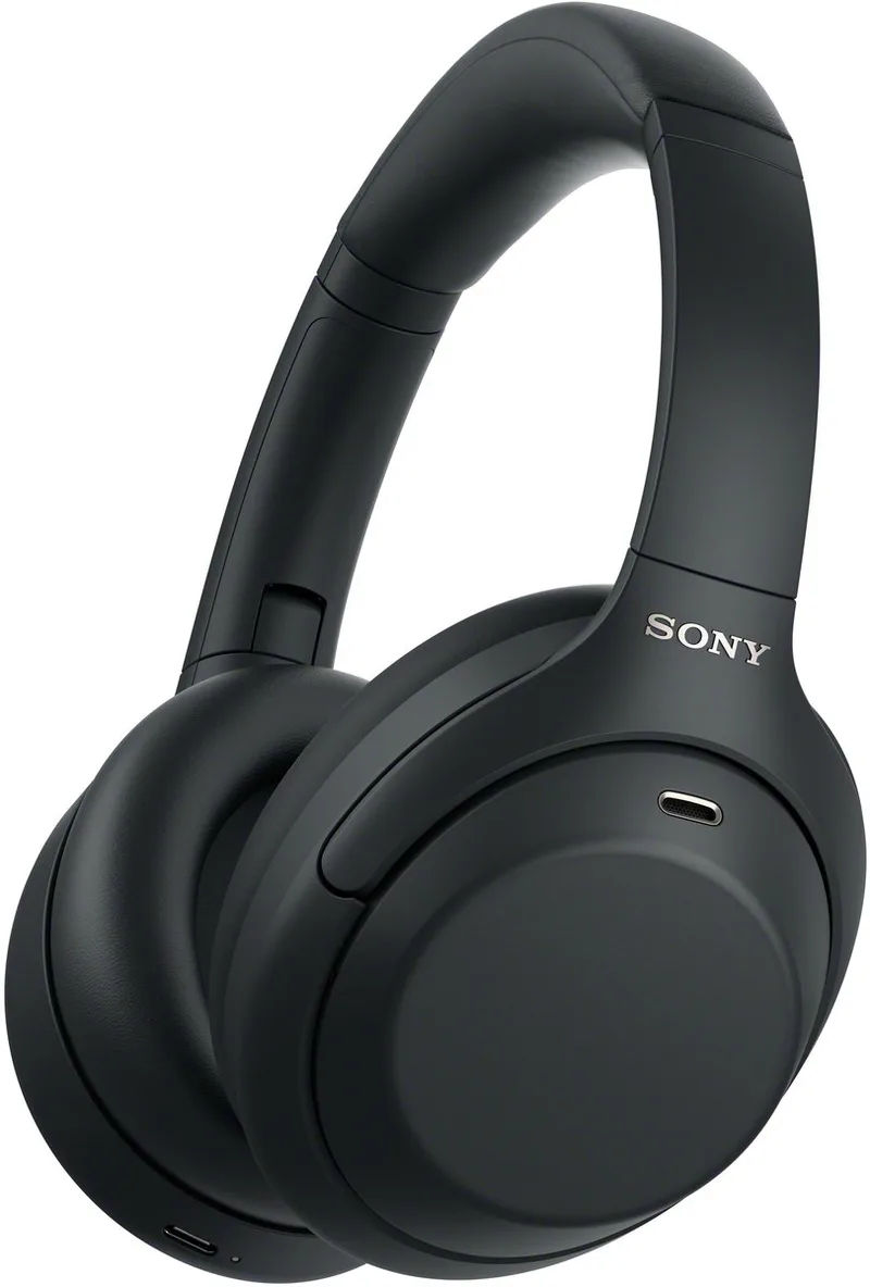 WH-1000XM4C – Draadloze Noise Cancelling koptelefoon van Sony in Zwart – productfoto
