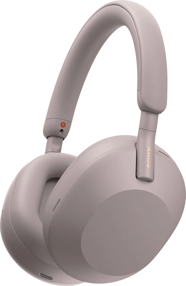 WH-1000XM5 - Draadloze koptelefoon met Noise Cancelling - Smoky Pink by Sony in Pink – product photo