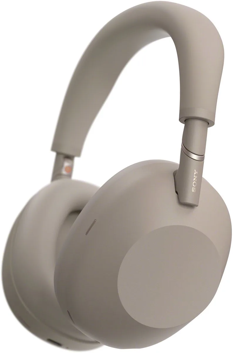 WH-1000XM6 - Draadloze koptelefoon met Noise Cancelling van Sony in Beige – productfoto