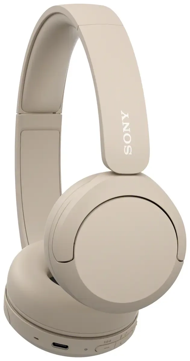 WH-CH520 - Draadloze on-ear koptelefoon by Sony in Beige – product photo 3 of 3