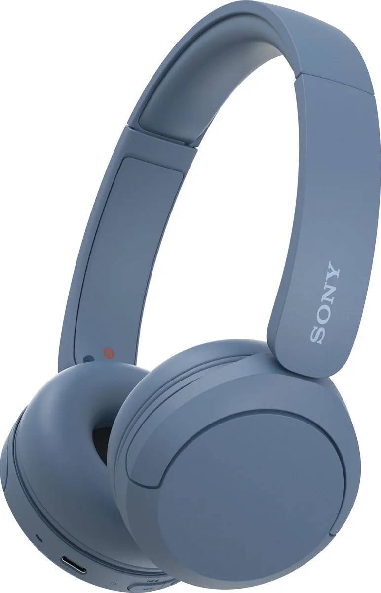 WH-CH520 - Draadloze on-ear koptelefoon by Sony in Blue – product photo 1 of 3