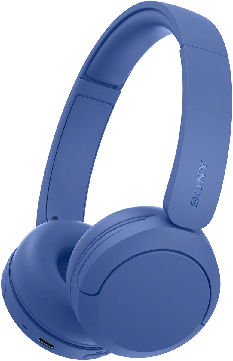 WH-CH535 – Draadloze on-ear koptelefoon - Kobalt by Sony in Blue – product photo
