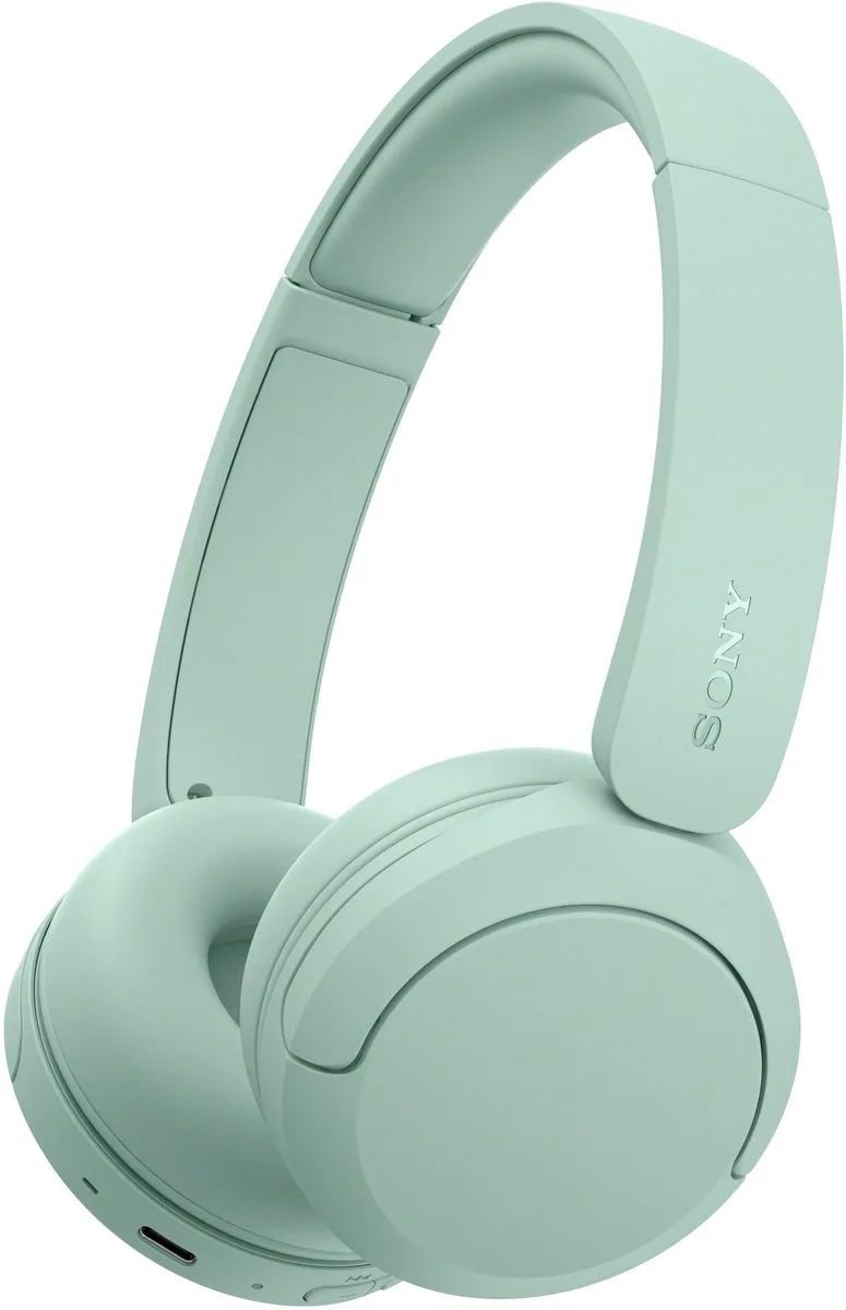 WH-CH535 – Draadloze on-ear koptelefoon - Mintgroen by Sony in Green – product photo