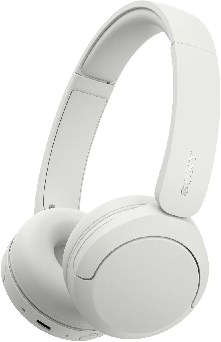 WH-CH535 – Draadloze on-ear koptelefoon by Sony in White – product photo