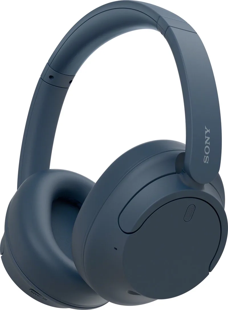 WH-CH720N – Draadloze over-ear koptelefoon met Noise Cancelling van Sony in Blauw – productfoto 1 van 3