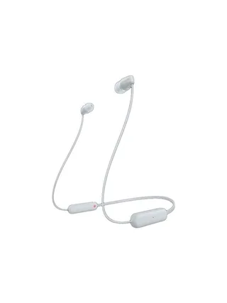 WI-C100 - Wireless In-ear Headphones - White by Sony in White – product photo 1 of 2