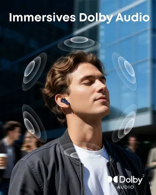 Anker soundcore Liberty 5, kabellose Noise Cancelling Earbuds Bluetooth-Kopfhörer by Soundcore in Blue – product photo 4 of 4