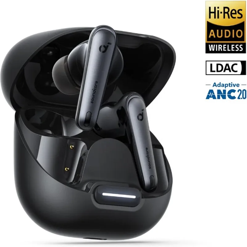 Liberty 4 Draadloze Oordopjes - Noise Cancelling - In-Ear Headset by Soundcore in Black – product photo 1 of 2