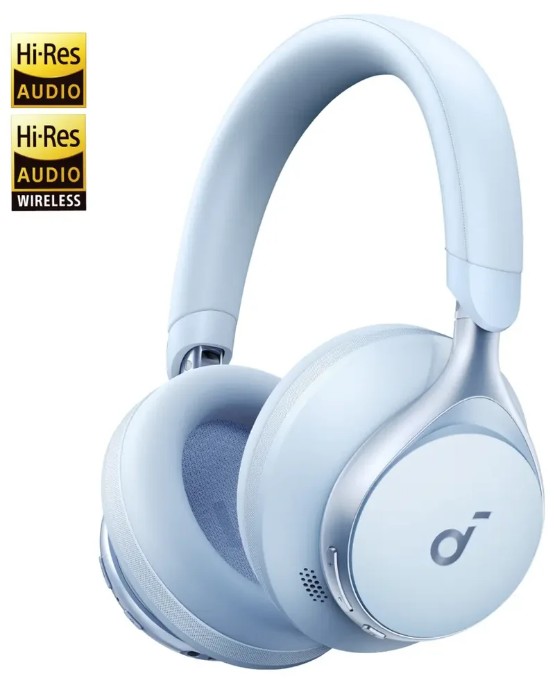 Space One - Draadloze Headset - Noise Cancelling by Soundcore in Blue – product photo 2 of 2