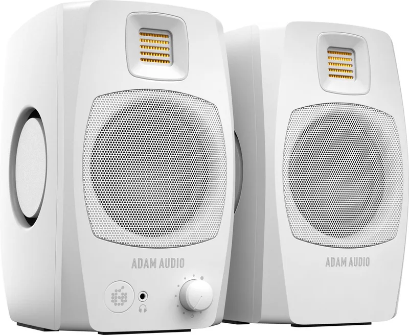 D3V - Actieve studio monitor set by Adam Audio in White – product photo