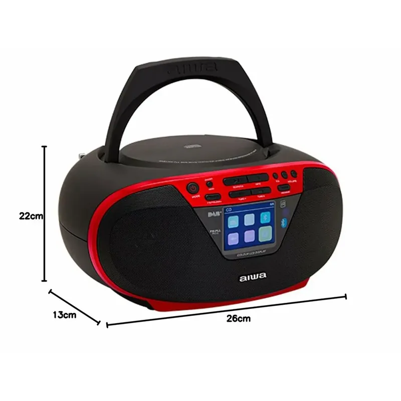 Boom Cd-radio von Aiwa – Produktfoto 4 von 4