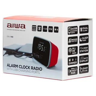Cru-19rd Radio Digitale Wekker von Aiwa – Produktfoto 4 von 4