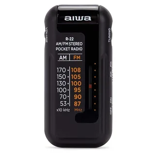 R-22bk Zakformaat Analoog Radio by Aiwa – product photo 1 of 2