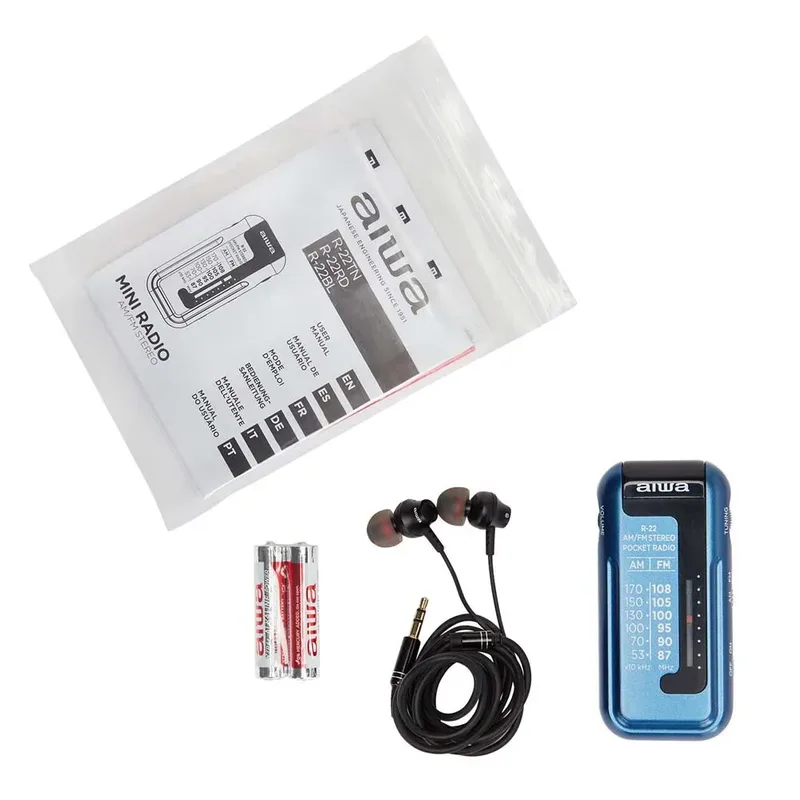 R-22bw Draagbare Radio från Aiwa – produktbild 5 av 6