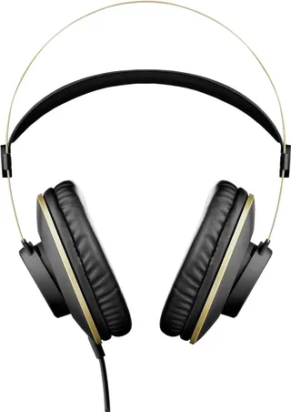 K92 Zwart, Goud Circumaural Hoofdband koptelefoon by AKG in Black, Gold – product photo 2 of 2