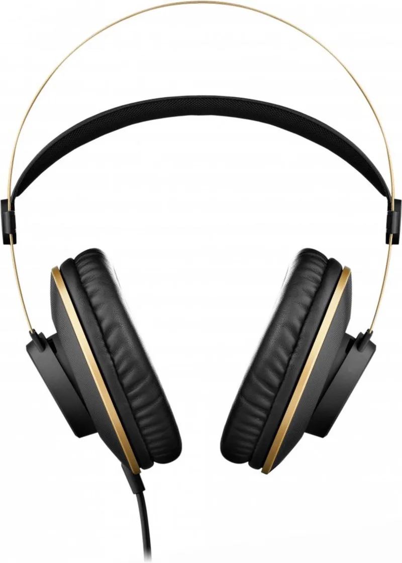 K92 Zwart, Goud Circumaural Hoofdband koptelefoon by AKG in Black, Gold – product photo 1 of 2