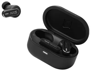 N5 Hybrid - Volledig draadloze oordopjes - True Adaptive Noise Cancelling - Hi-Res Audio - 2.4GHz USB-C Dongle - Bluetooth 5.3 - Zoom-gecertificeerd - Spatial Audio - IP54 - 40 uur batterijduur by AKG in Black – product photo 2 of 2