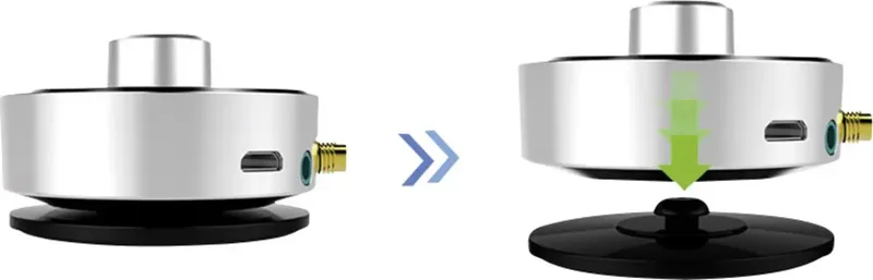 Albrecht DR 54 Radio - DAB+ receiver van Albrecht Audio in Zilver, Zwart – productfoto 2 van 2