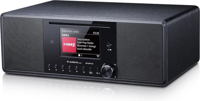 Albrecht DR 895 - Radio - Internetradio - DAB+ - FM - CD - Spotify