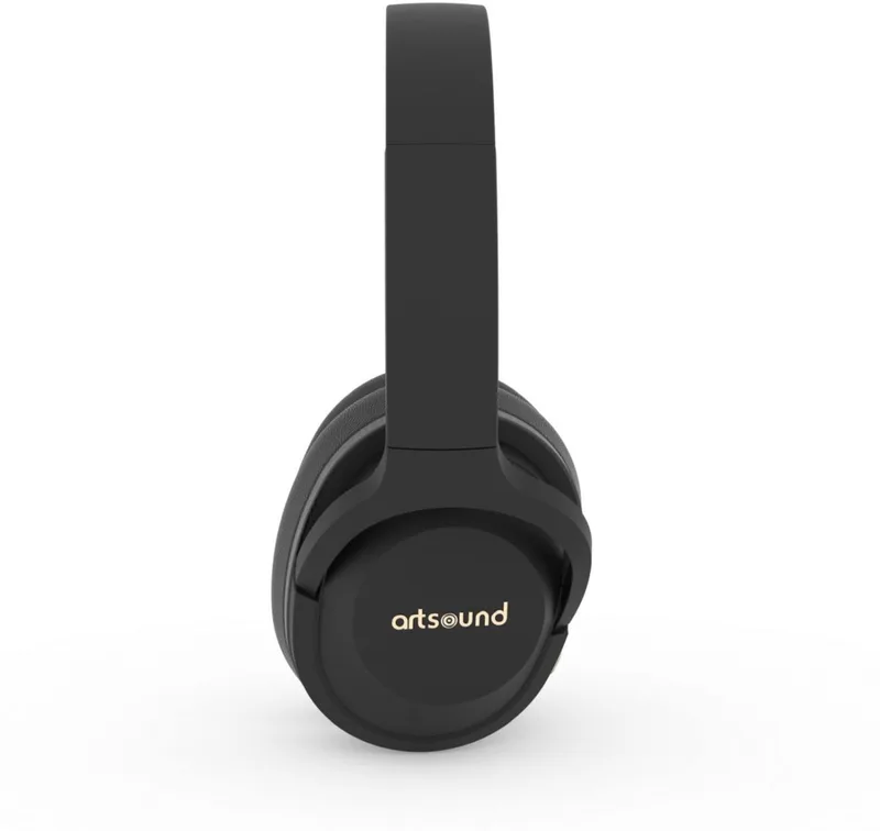 Brainwave07 True Wireless Over-ear hoofdtelefoon van Artsound in Zwart – productfoto