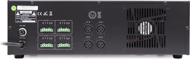 PR-4240 4.0 Bedraad audio versterker by Artsound in Black – product photo