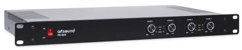 PRL-1504 4-kanaals versterker by Artsound in Black – product photo