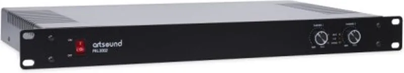 PRL-3002 Premium 2-channel power amplifier van Artsound in Zwart – productfoto