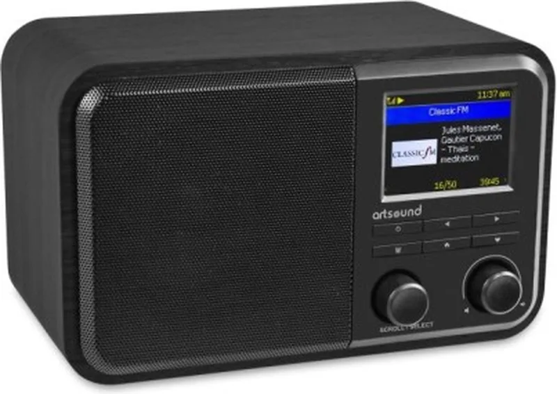 R8 DAB+ FM internet radio by Artsound in Black – product photo