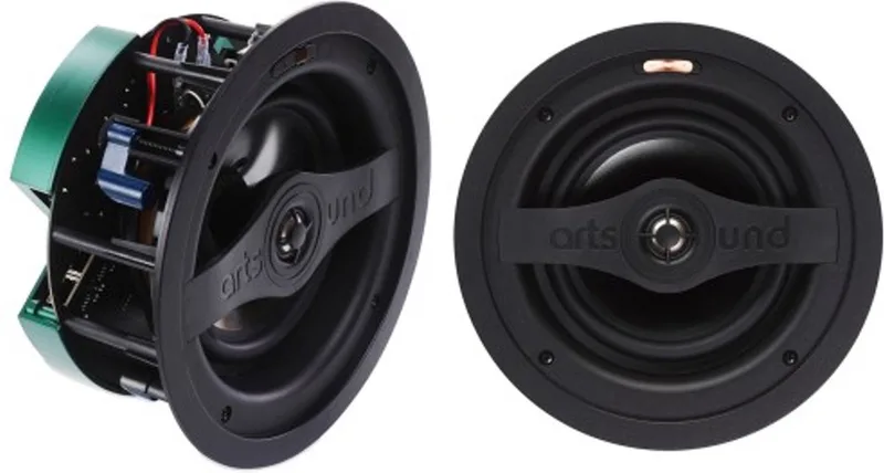 Smart Inbouwspeakers - (2 speakers) van Artsound in Zwart – productfoto