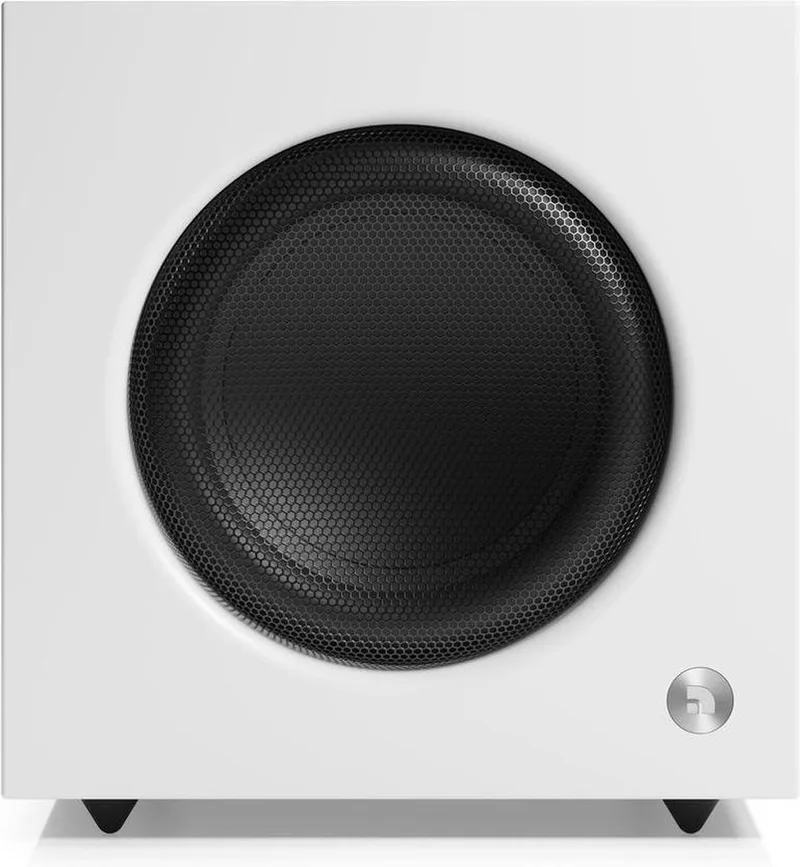 SW-10 Actieve Subwoofer - 2×9” Drivers – 200W Klasse D Vermogen – Compact en Stijlvol Design by Audio Pro in White – product photo