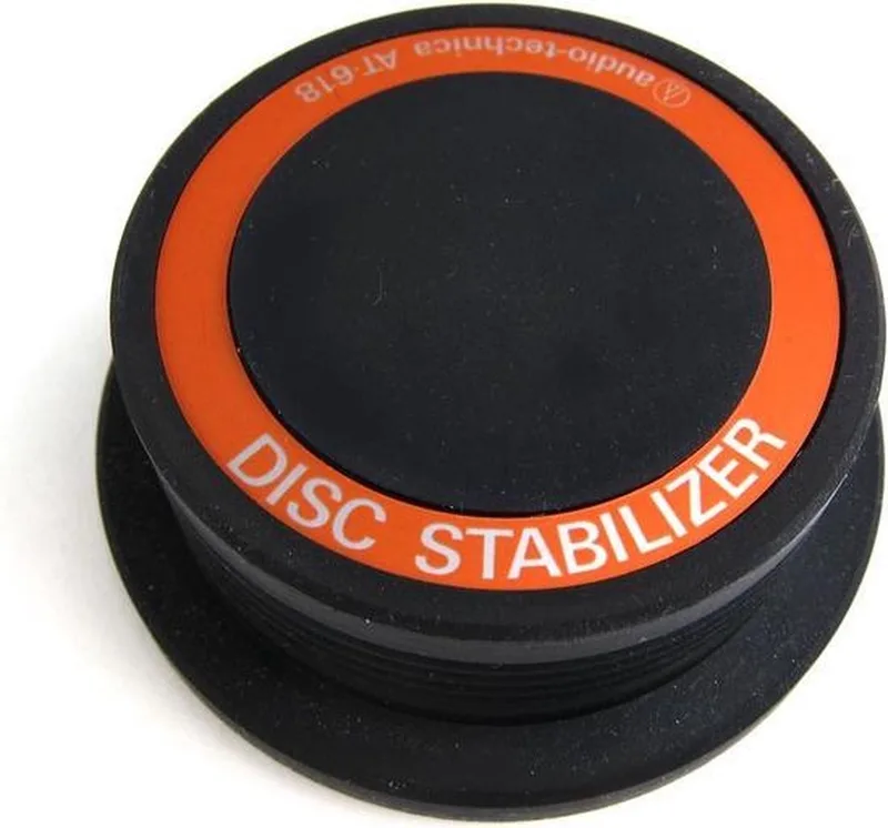 AT-618 Record Stabilizer (600 Gram) by Audio-Technica in Orange – product photo