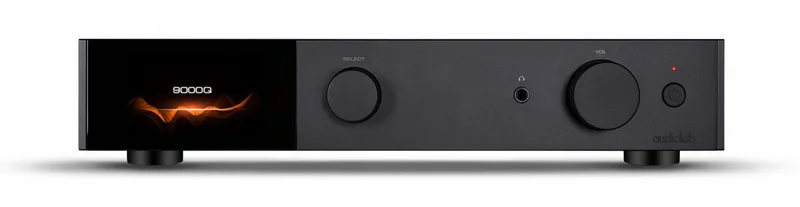 Audiolab 9000Q Voorversterker - XLR & RCA Uitgangen - Phono-ingang - Geavanceerde DAC van Audiolab in Zwart – productfoto