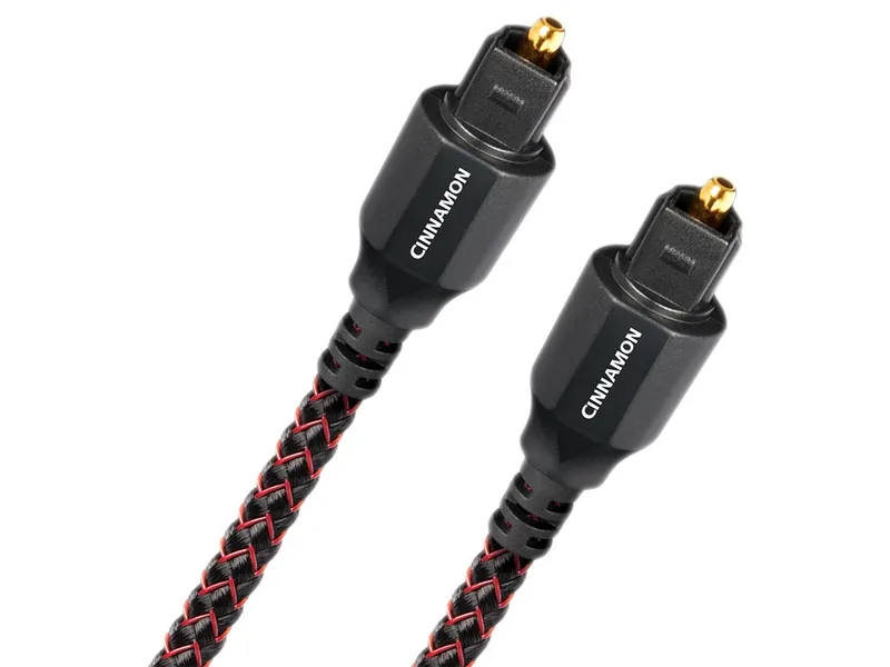 Cinnamon Optical Optische kabel (Toslink) 1.5 meter van AudioQuest – productfoto
