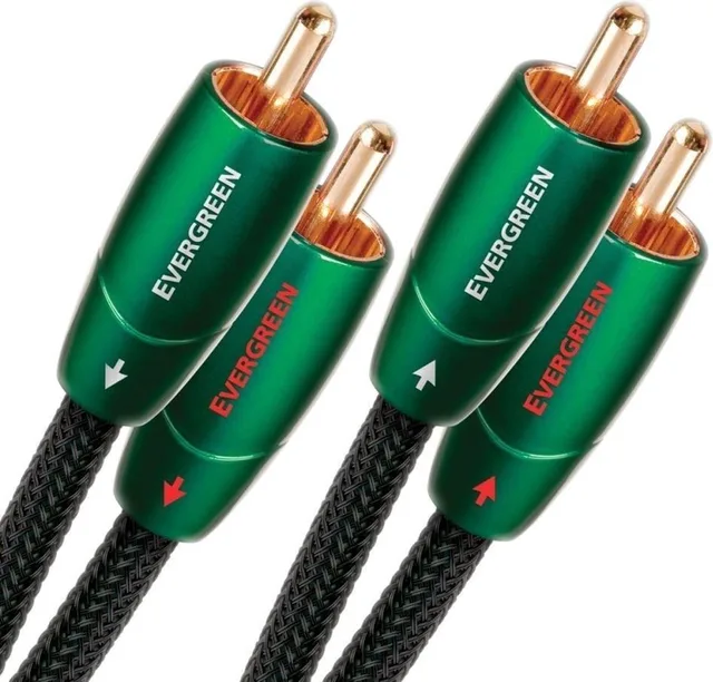 Evergreen 2x RCA naar 2x RCA Kabel - Audio Kabel - 2m
