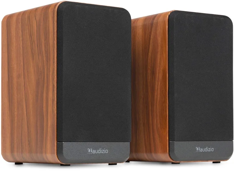 BS10 actieve speakerset by Audizio in Houtlook – product photo
