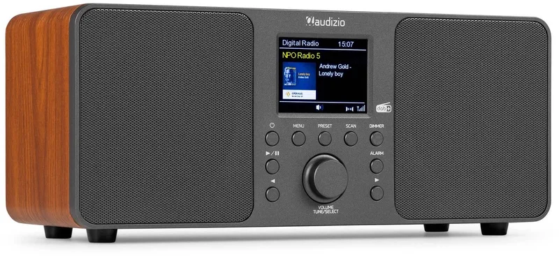 DAB radio met Bluetooth Genua by Audizio in Dark grey – product photo