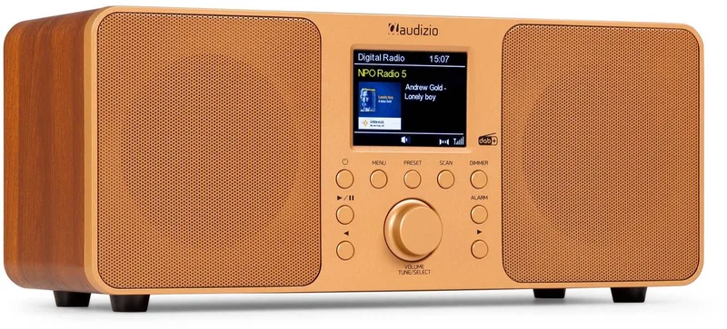 DAB radio met Bluetooth Genua van Audizio in Koper – productfoto