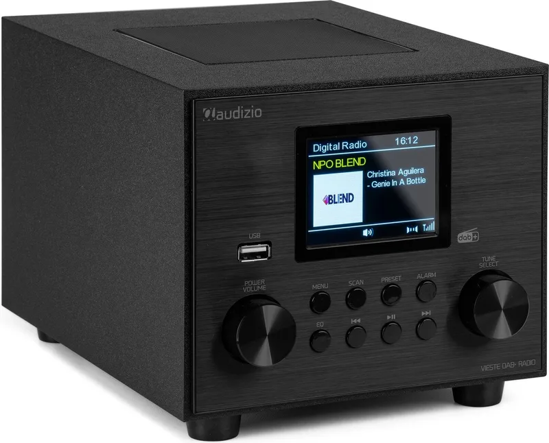 DAB radio Vieste by Audizio in Black – product photo