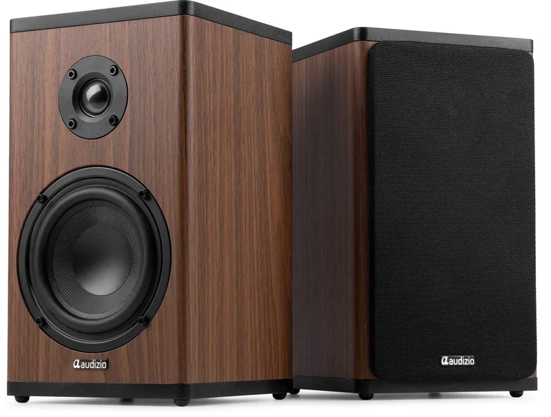 Draadloze speakers BS20 speakerset by Audizio in Donkerbruin – product photo