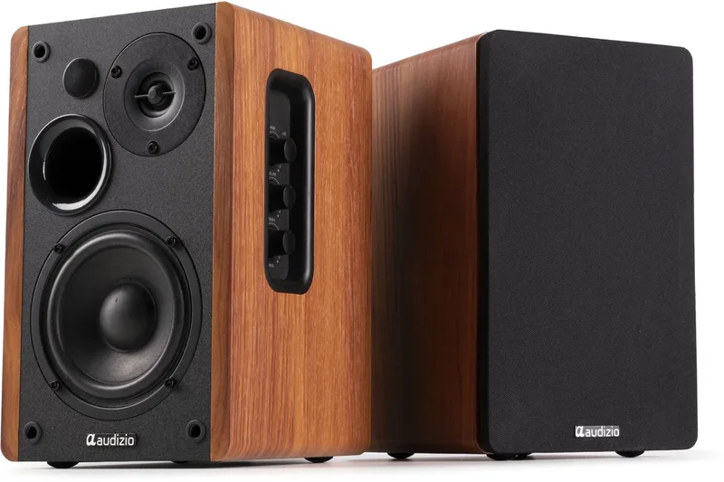 HiFi speakers KS01 by Audizio in Brown – product photo