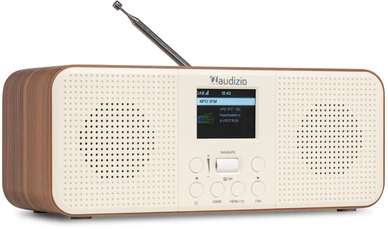 Internet radio Bucine by Audizio in Cream – product photo