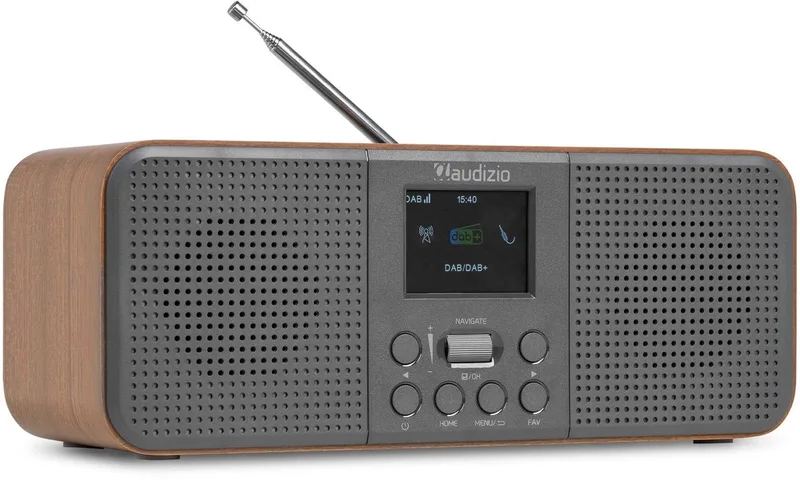 Internet radio Bucine by Audizio in Dark grey – product photo