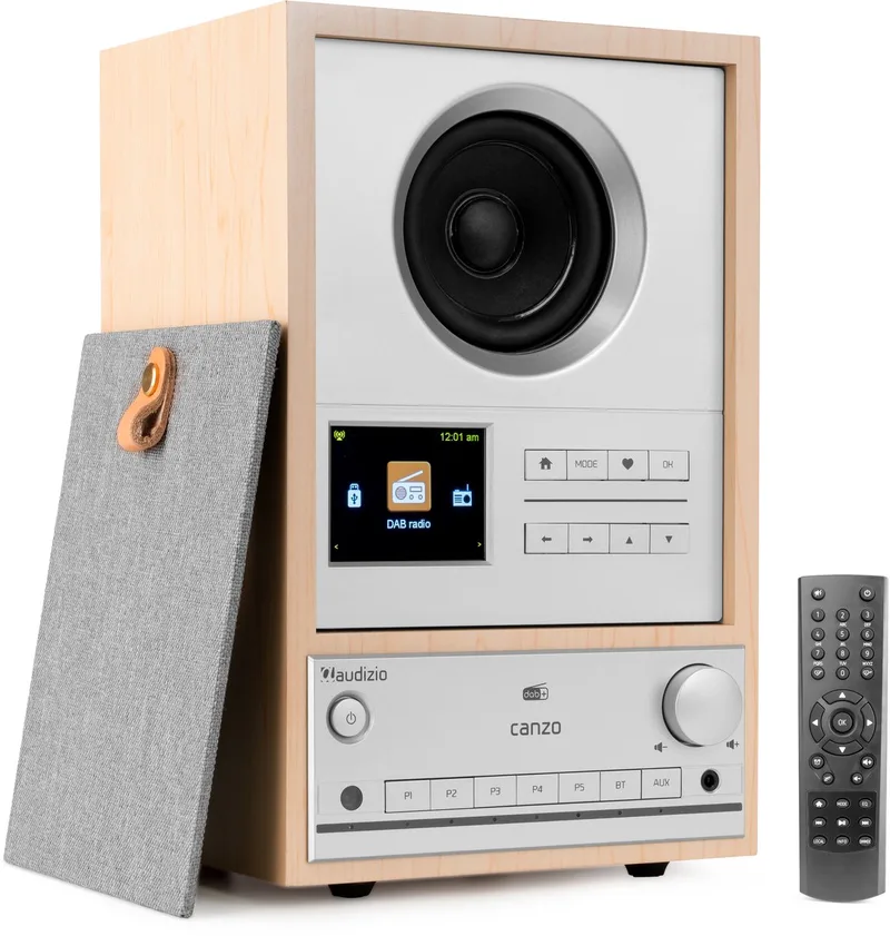 Internetradio Canzo by Audizio in Lichtbruin – product photo