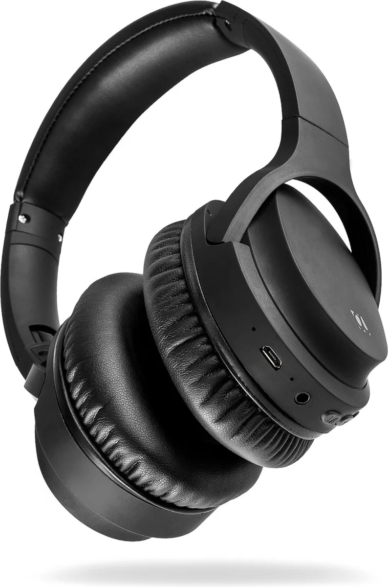 Koptelefoon draadloos ANC110 van Audizio in Zwart – productfoto